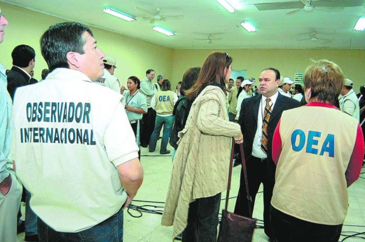Honduras: Al menos 3,500 observadores darán fe de los comicios el 12 de marzo