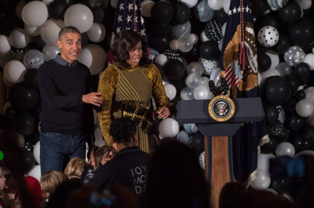 Los Obama bailan al ritmo de Michael Jackson en la Casa Blanca