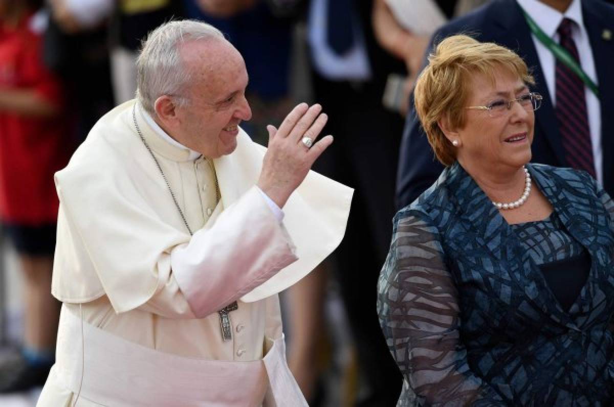 El papa Francisco ya está en Chile