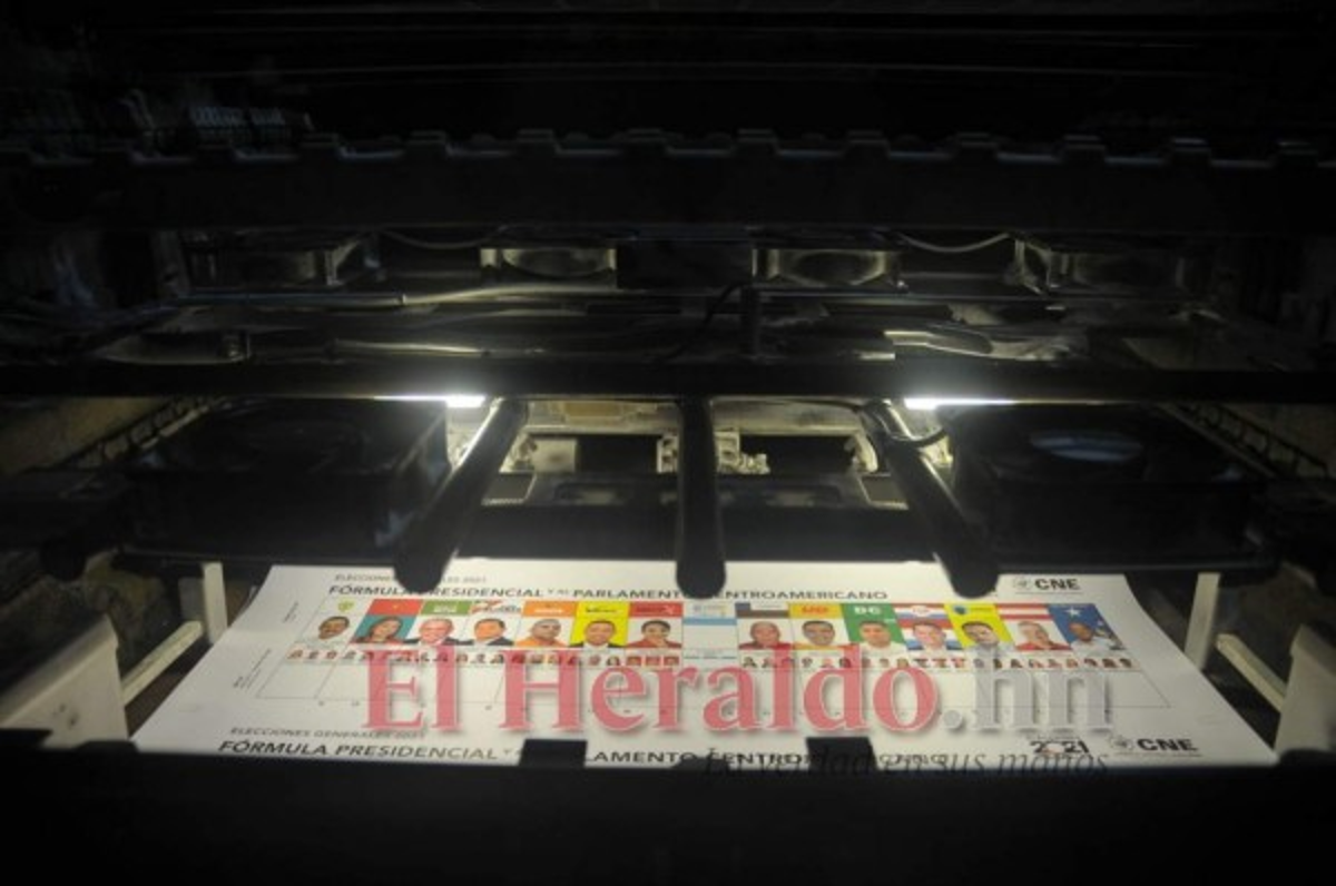 Inicia impresión de las papeletas para las elecciones generales 2021