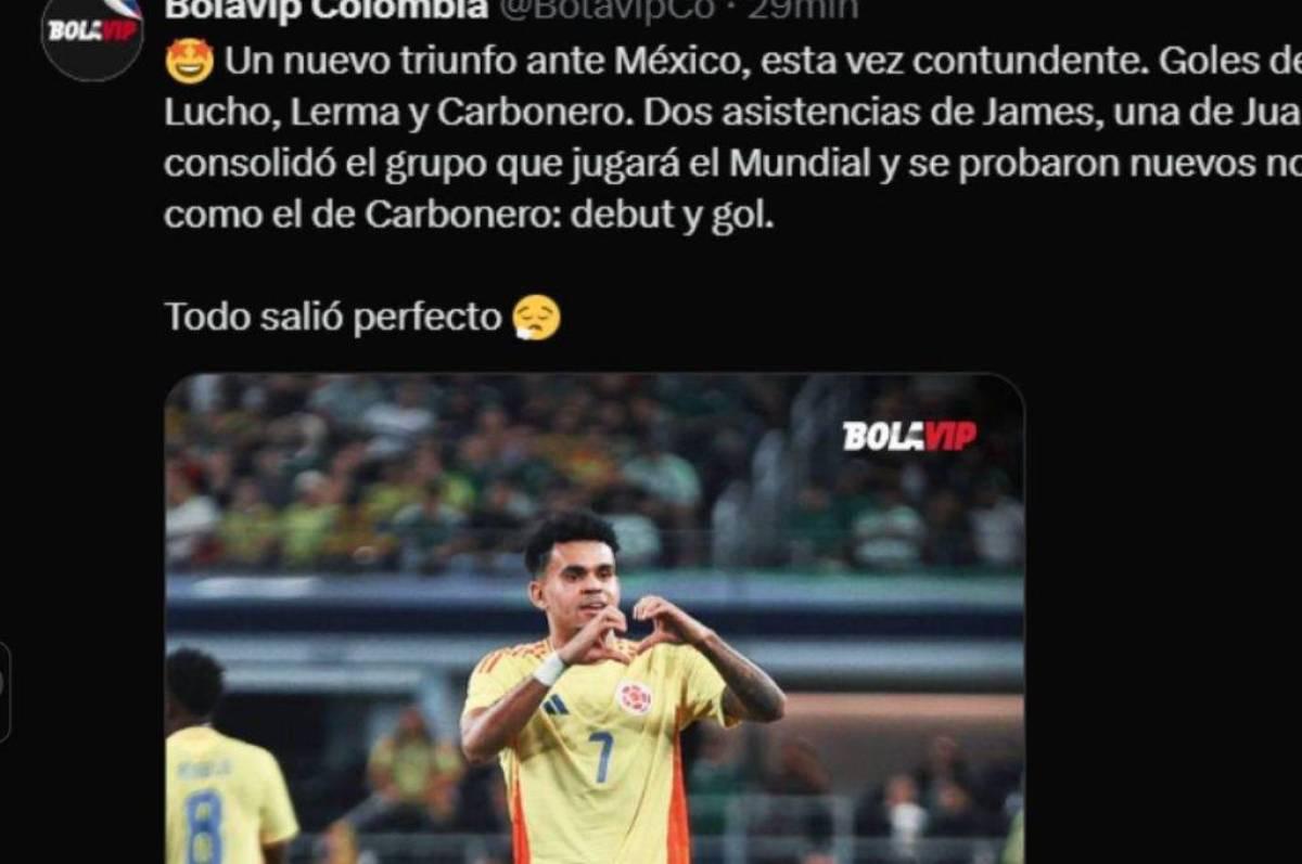 Las críticas de los medios a selección de México tras ser goleado por Colombia