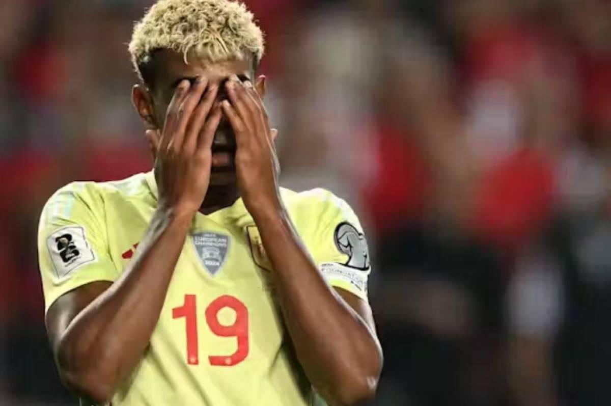 Lamine Yamal se queda varado en Turquía luego de partido de España por eliminatoria