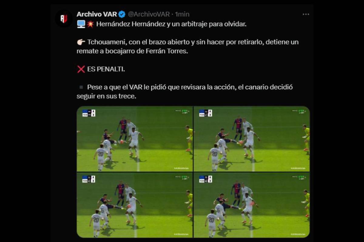 Jugador acusado de dopaje y los errores del árbitro en el clásico Barcelona vs Real Madrid