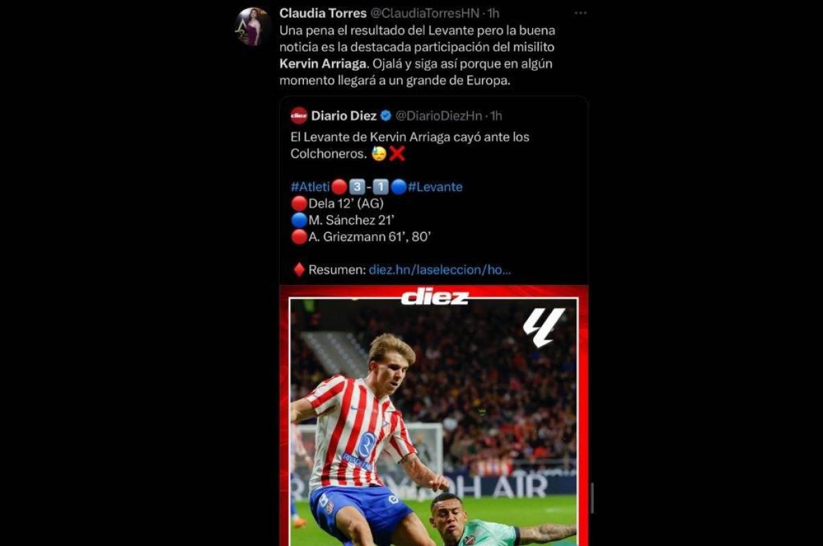 'Un jugadorazo de cojones': Lo que dicen en España sobre el catracho Kervin Arriaga