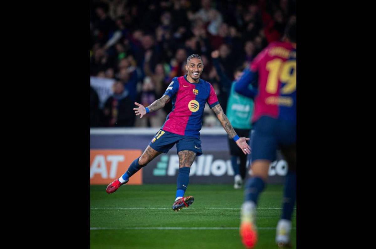 Polémica en el VAR, baile de Lamine Yamal y curioso look de Raphinha en triunfo del Barcelona