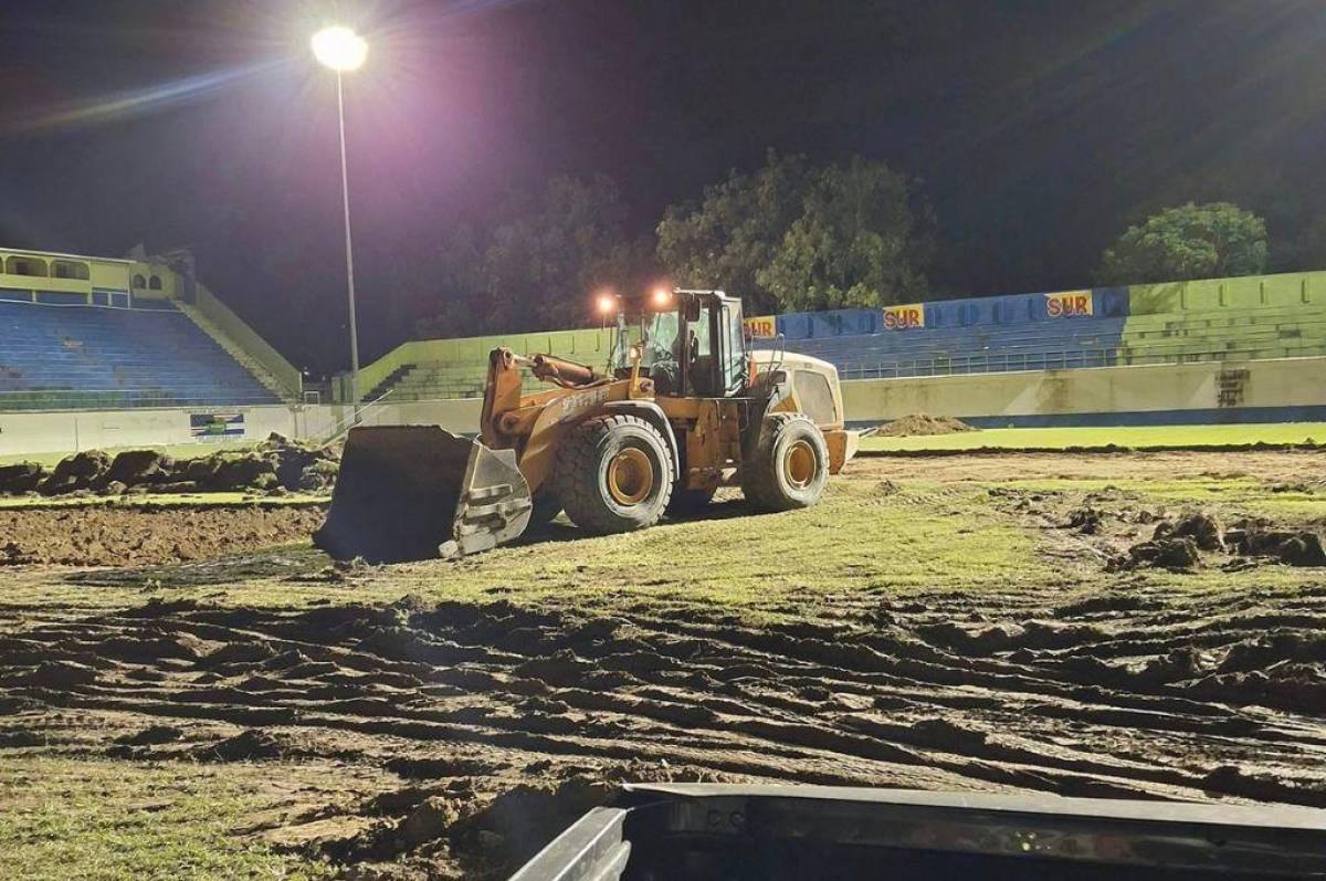 Estadios hondureños que están siendo renovados este 2025: Serán una belleza