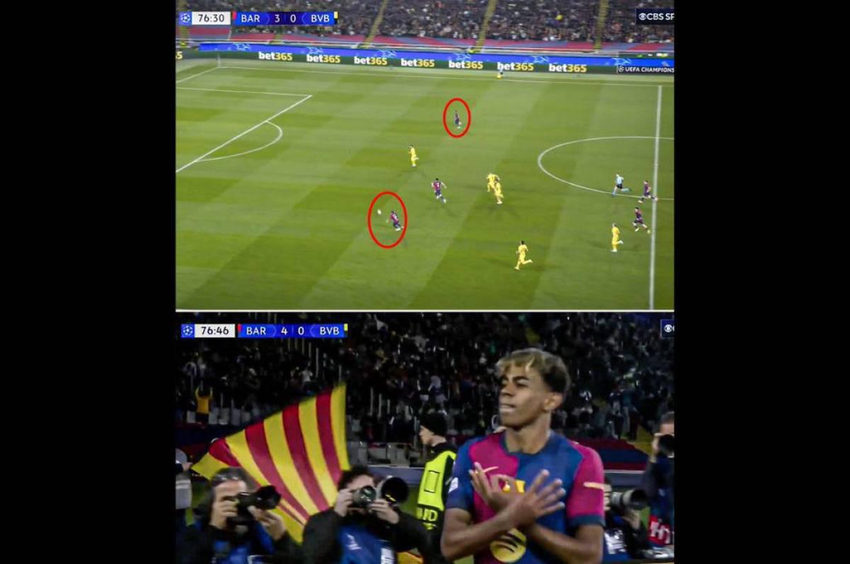Polémica en el VAR, baile de Lamine Yamal y curioso look de Raphinha en triunfo del Barcelona