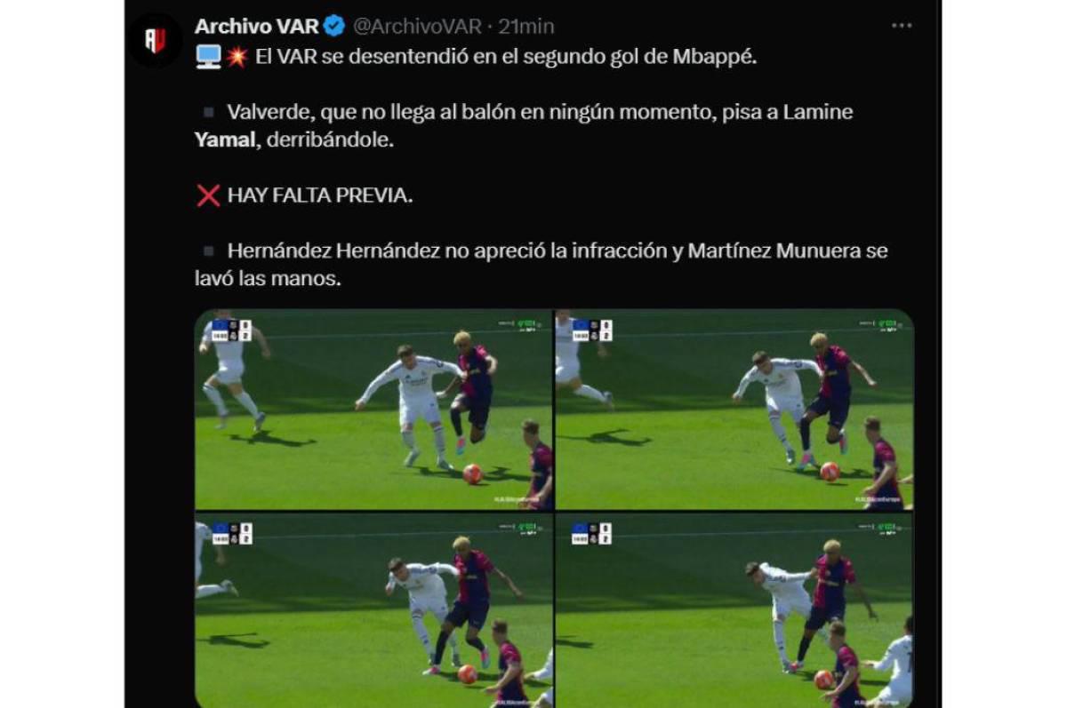 Jugador acusado de dopaje y los errores del árbitro en el clásico Barcelona vs Real Madrid