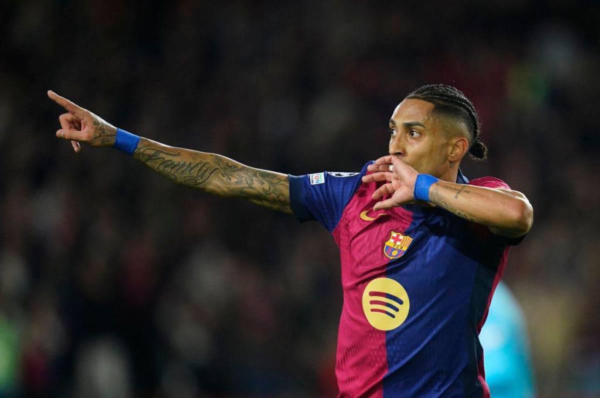 Polémica en el VAR, baile de Lamine Yamal y curioso look de Raphinha en triunfo del Barcelona