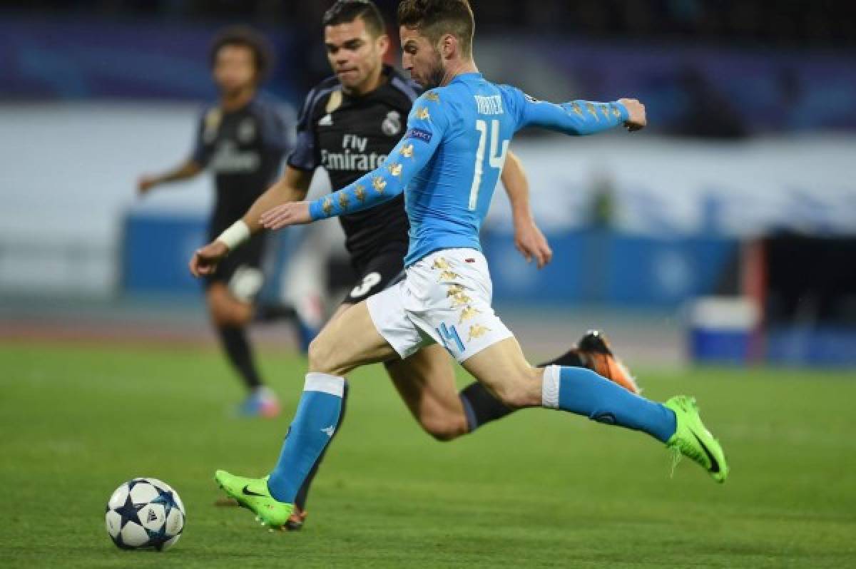 Real Madrid aplastó 6-2 al Napoli en la serie de octavos en la Champions
