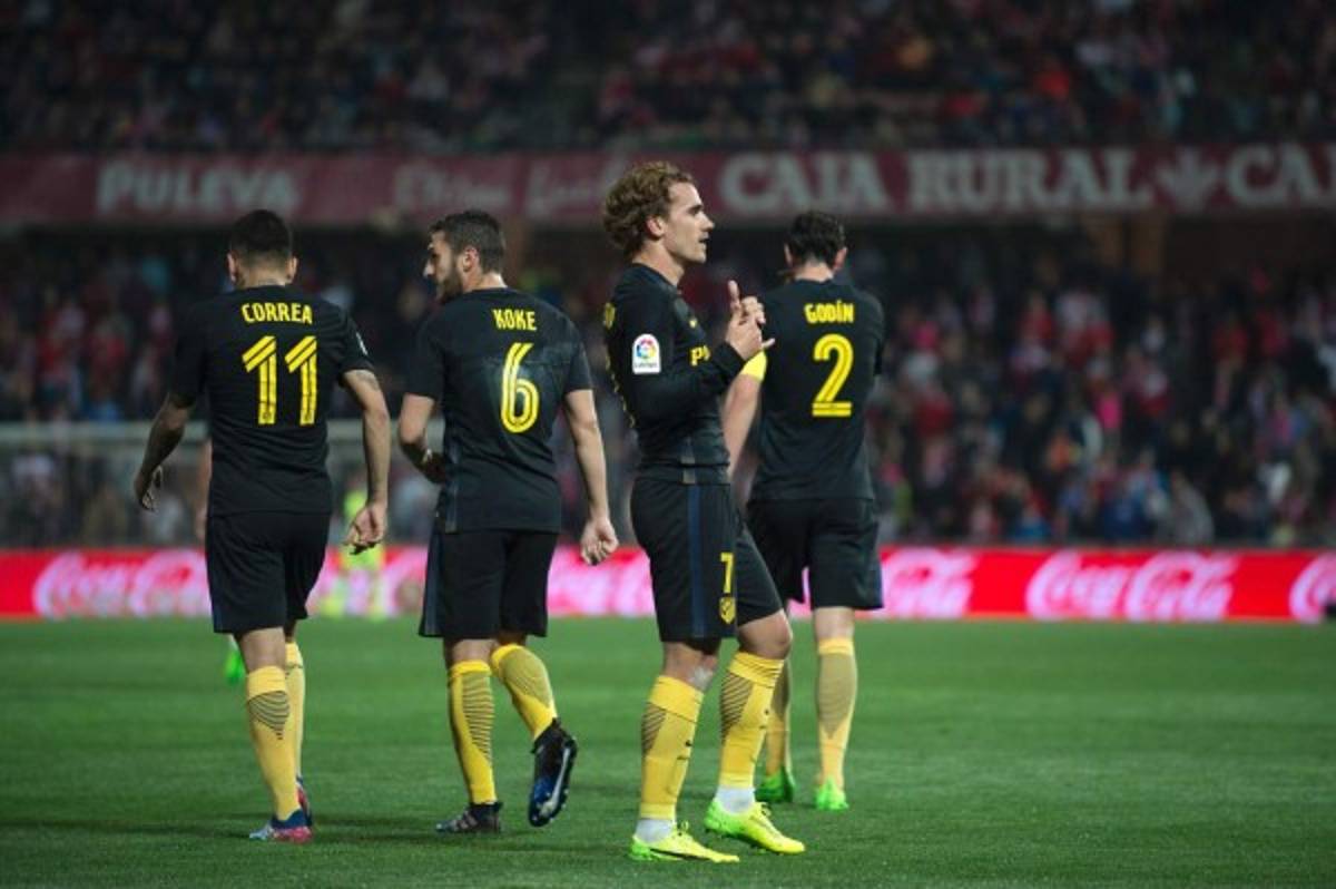 Atlético de Madrid derrota al Granada (1-0) y se acerca al Sevilla en la tabla
