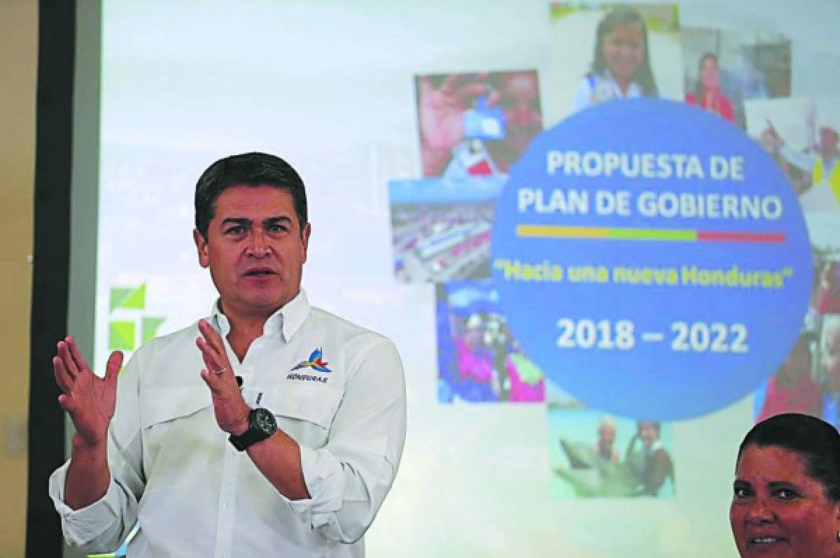 Juan Orlando Hernández comienza a socializar nuevo plan de gobierno
