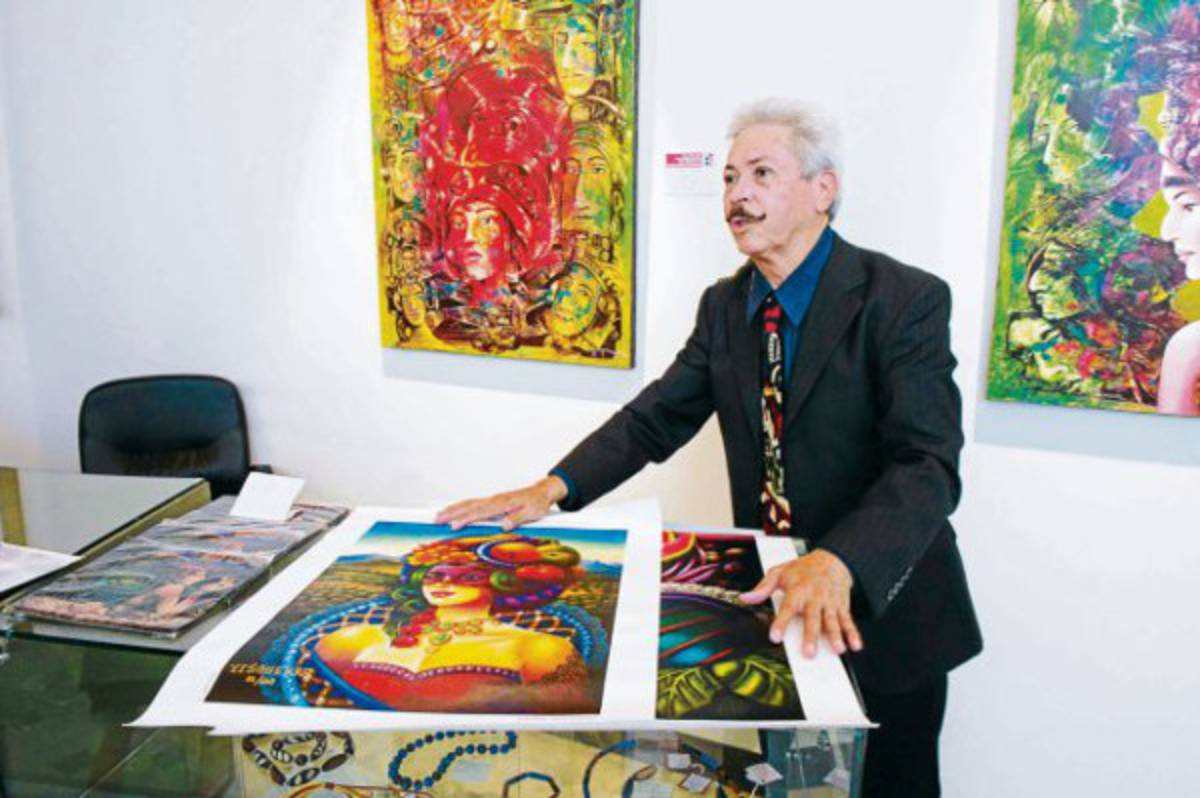 Los mayas inspiran obras de pintores hondureños
