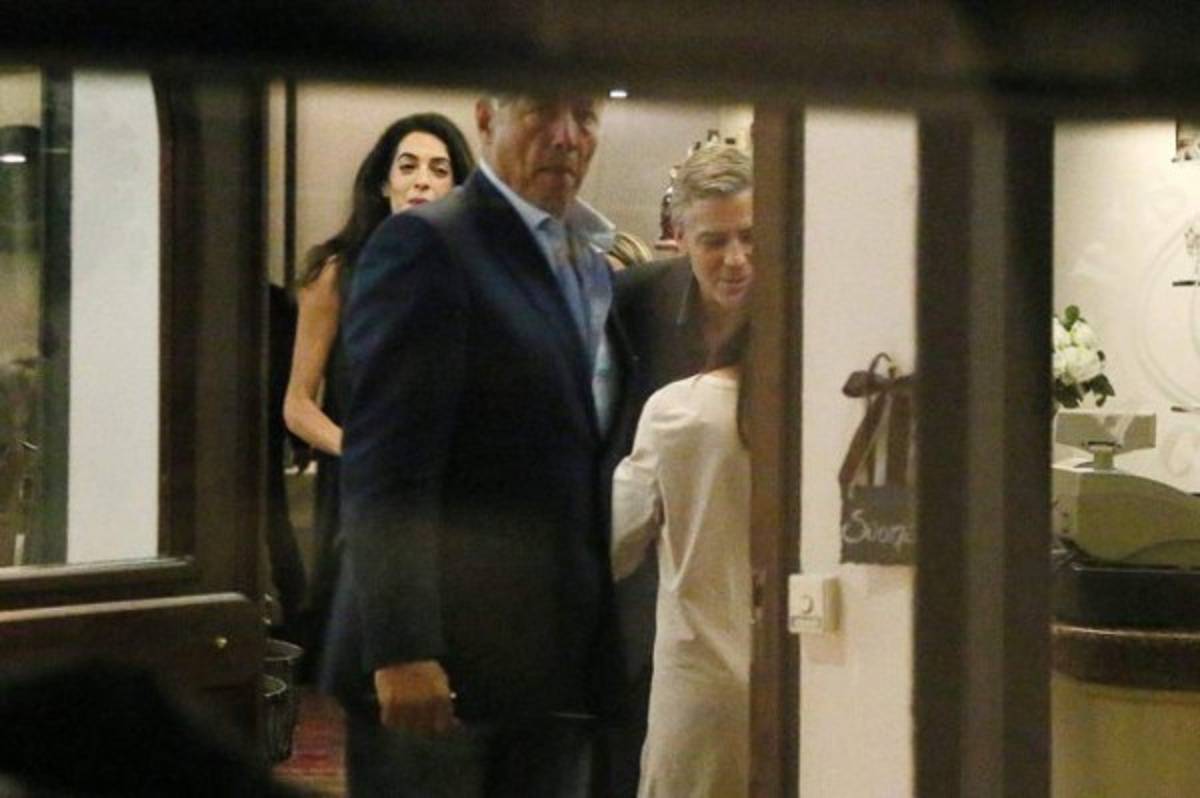 Clooney y Amal ya preparan su boda