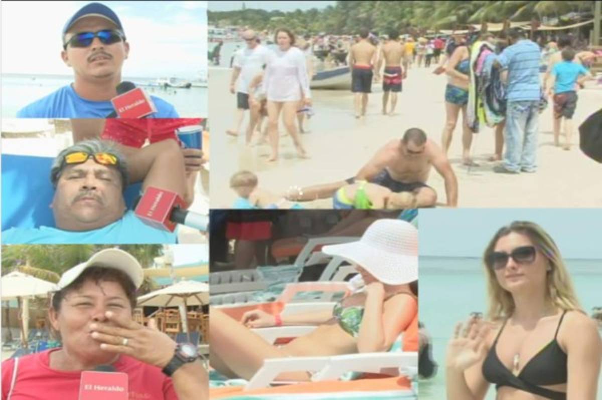 Un saludo especial desde las hermosas playas de Roatán
