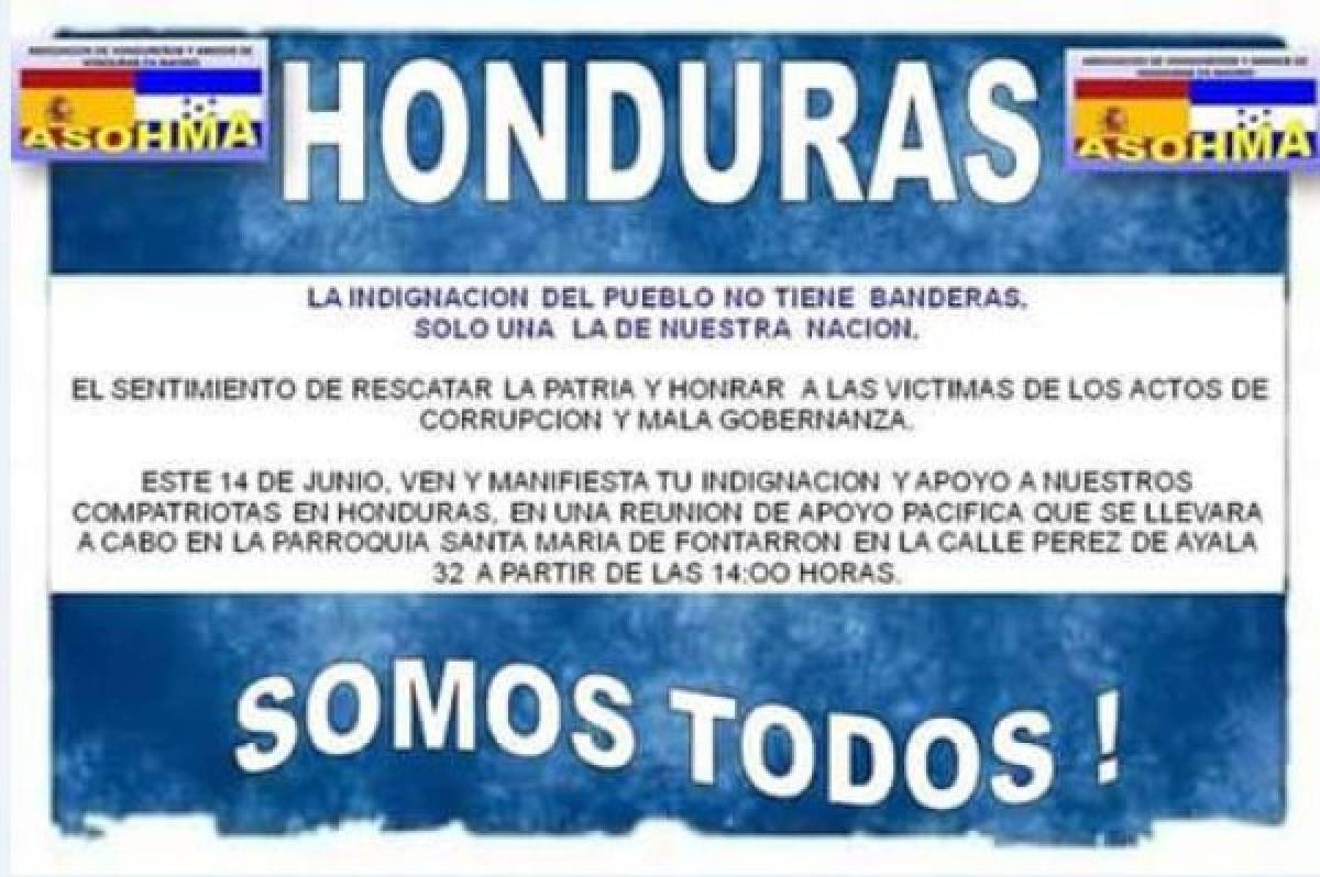 Hondureños marcharán en EE UU y España