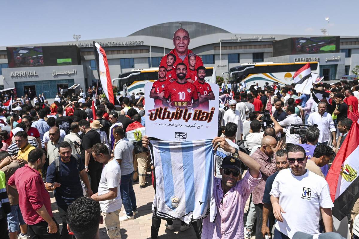 ¡Como que ganaron el Mundial! Así recibieron a Egipto luego de ser eliminados por Argentina