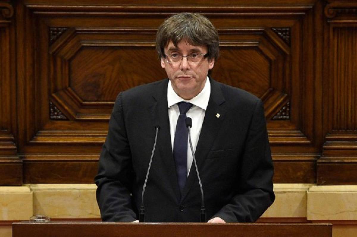Puigdemont: 'Cataluña se ha ganado el derecho a ser un Estado independiente”