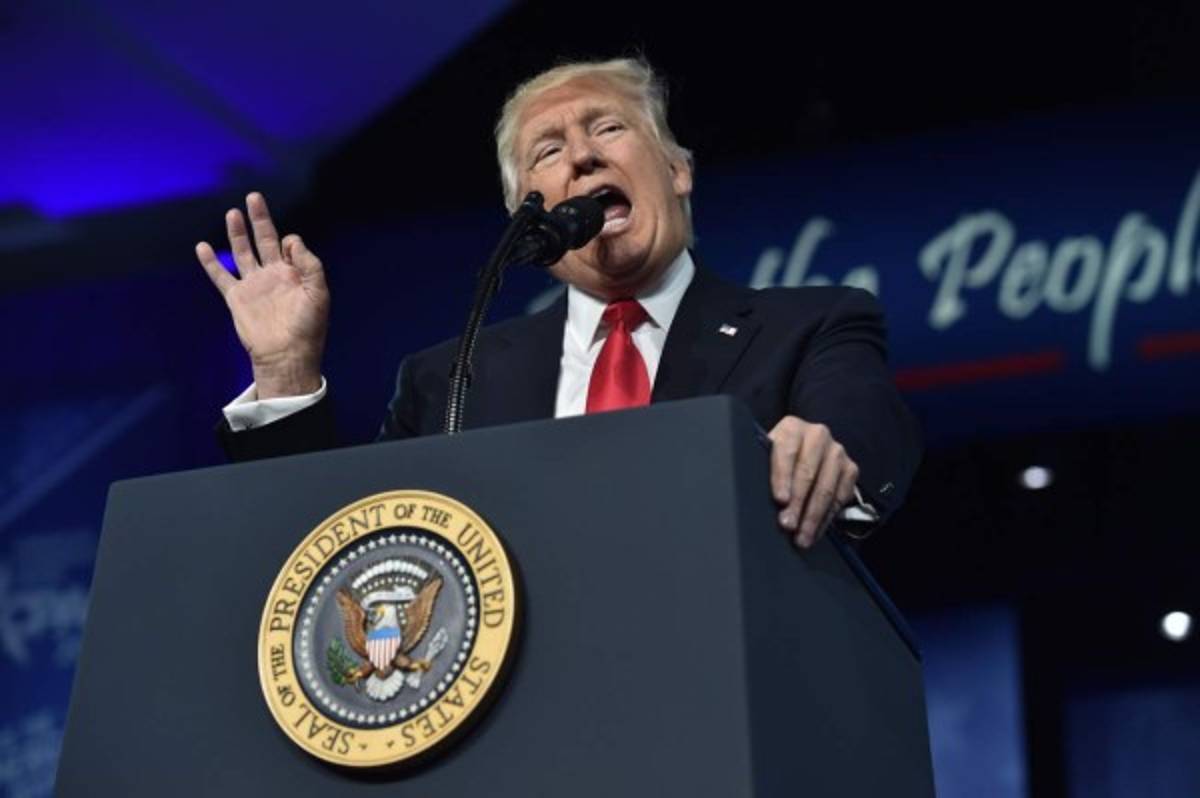 Trump dijo que la construcción comenzará 'muy pronto' y que los planes van 'muy, muy por delante de lo programado' (Foto: AFP/ El Heraldo Honduras/ Noticias de Honduras)