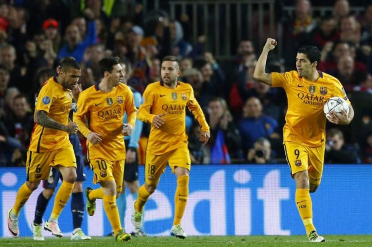 Barcelona gana 2-1 al Atlético en la ida de cuartos de la Champions League