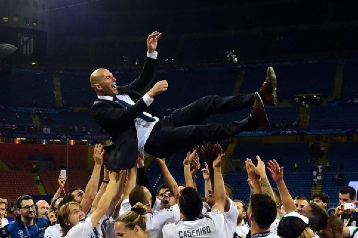 Zidane: 'El Real Madrid me ha hecho más grande en todo'