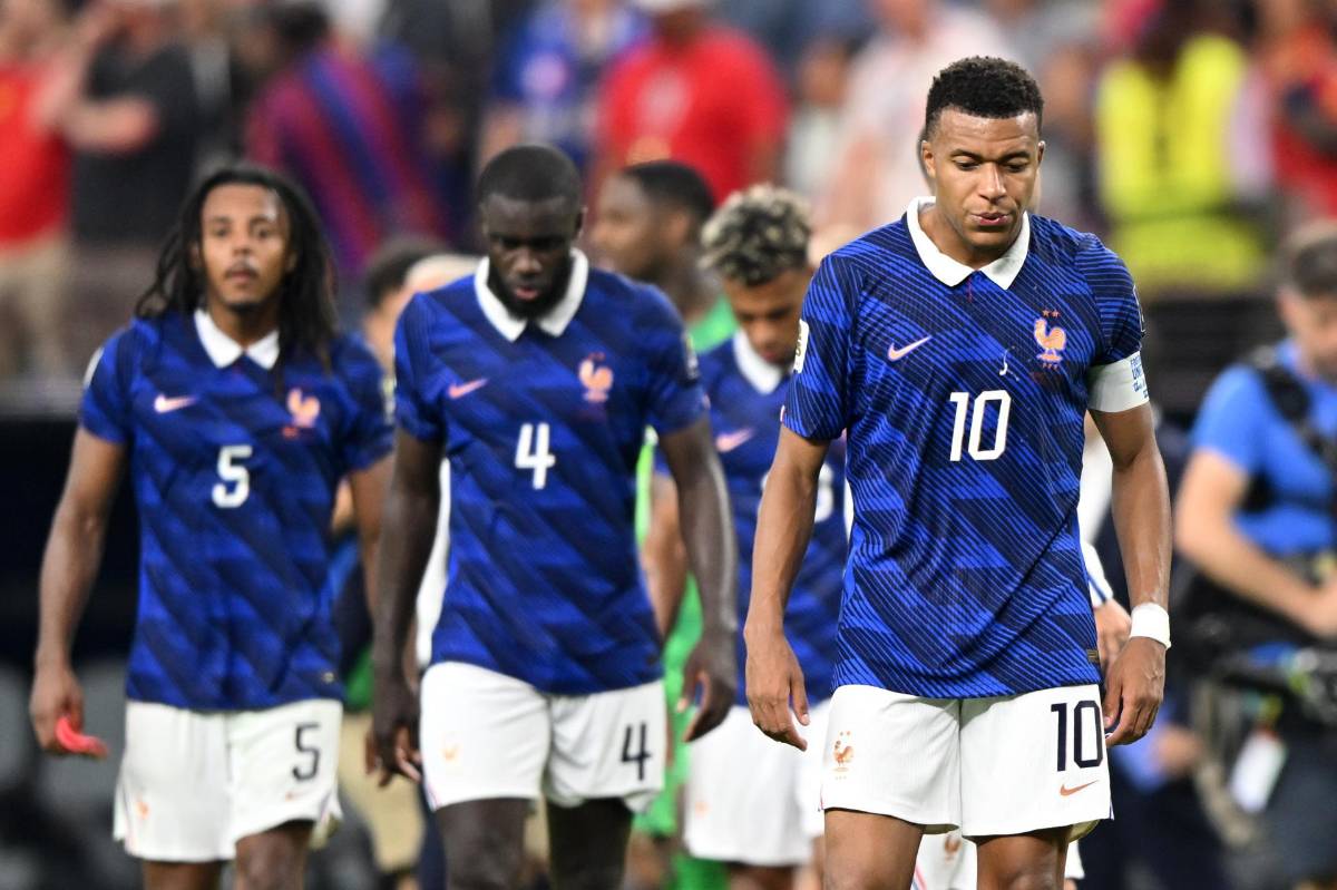 La tristeza de Francia al quedar eliminada en cuartos del Mundial United 2026