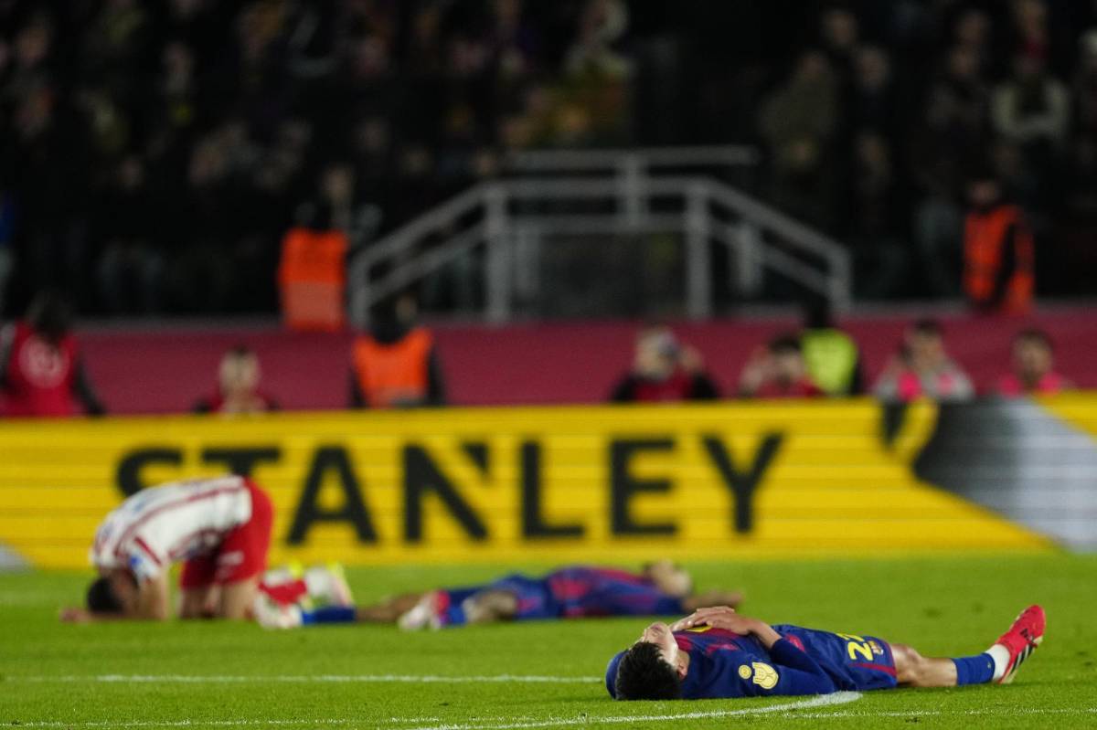 La tristeza de Yamal y el Barcelona; el festejo del Atlético de Madrid en el Camp Nou