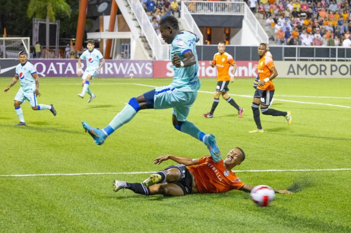 Motagua vence a Cibao en República Dominicana por la ida de octavos de Liga Concacaf