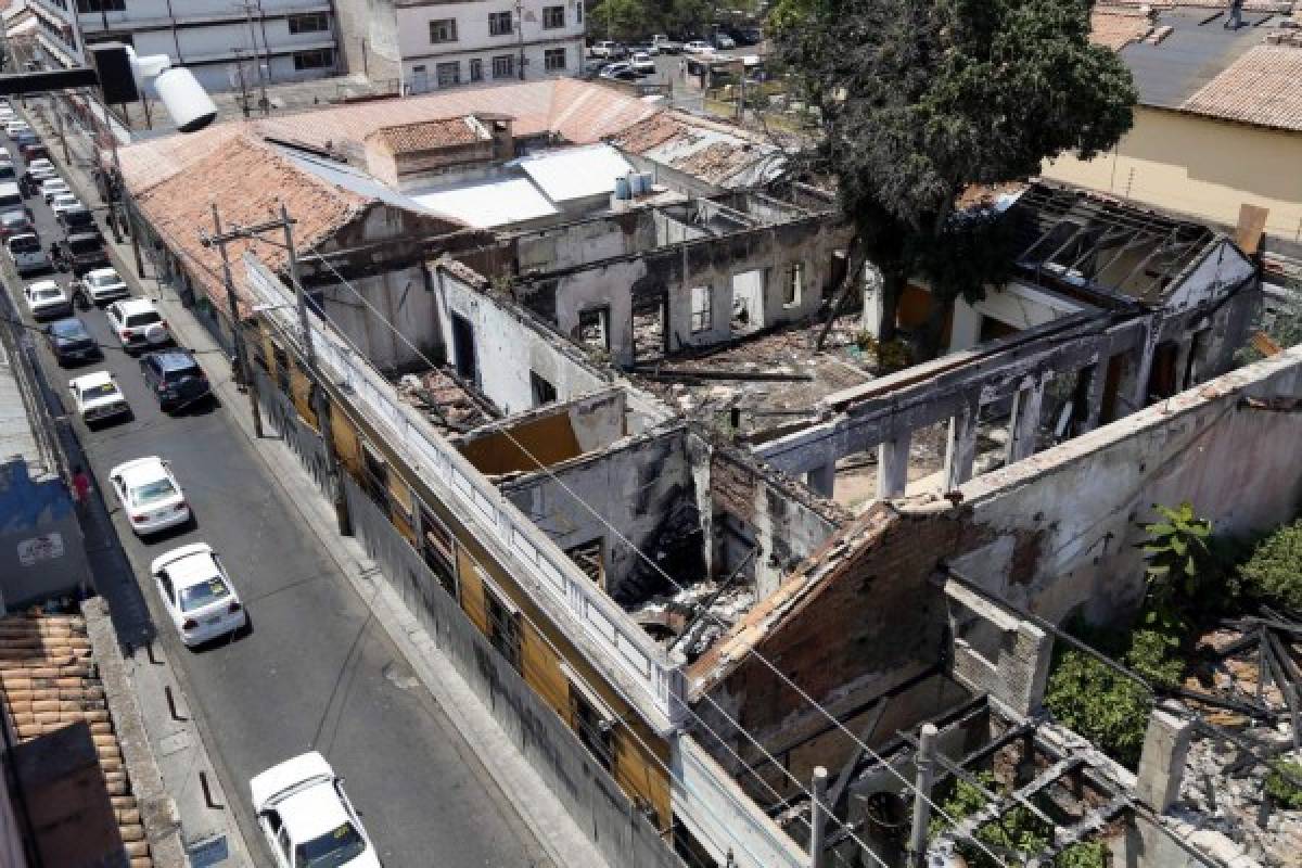 En cinco años el fuego ha arrasado con la historia del centro de Tegucigalpa