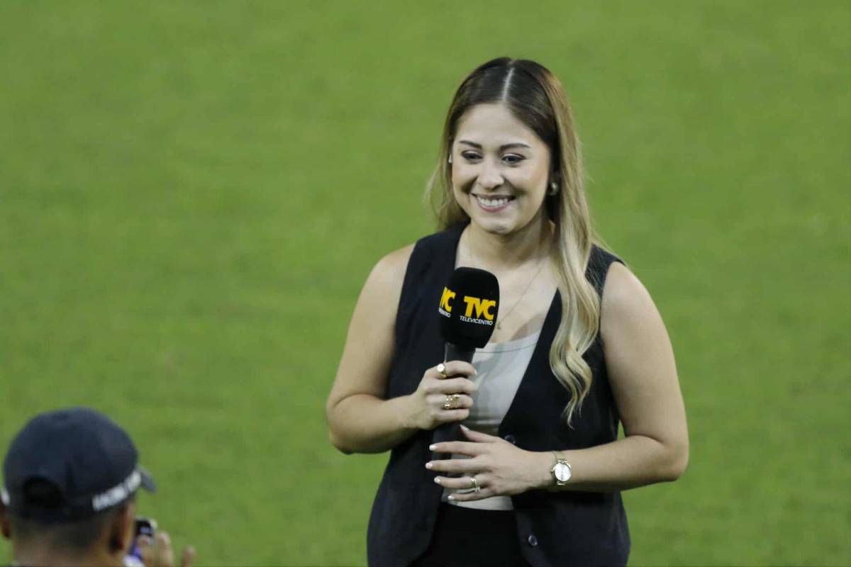 Bella periodista deslumbró, inesperado villano del Marathón vs Platense y polémica del partido