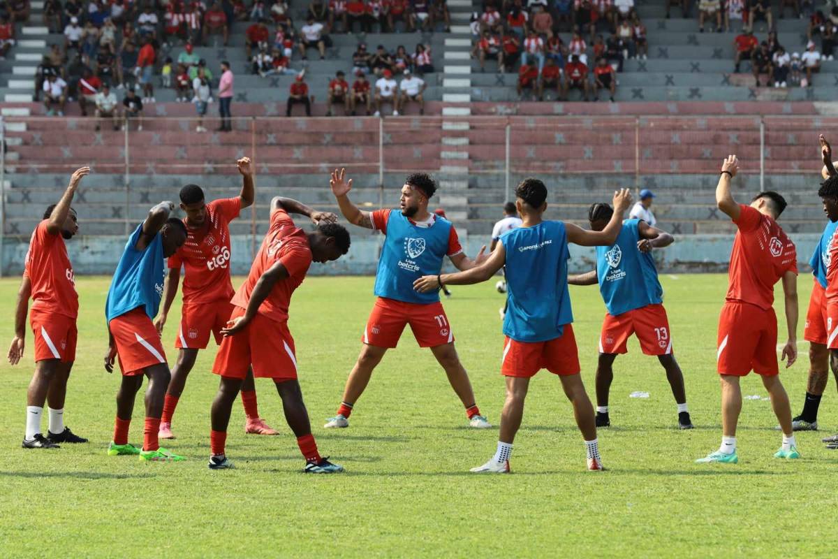 Trabajos de calentamiento del Vida.