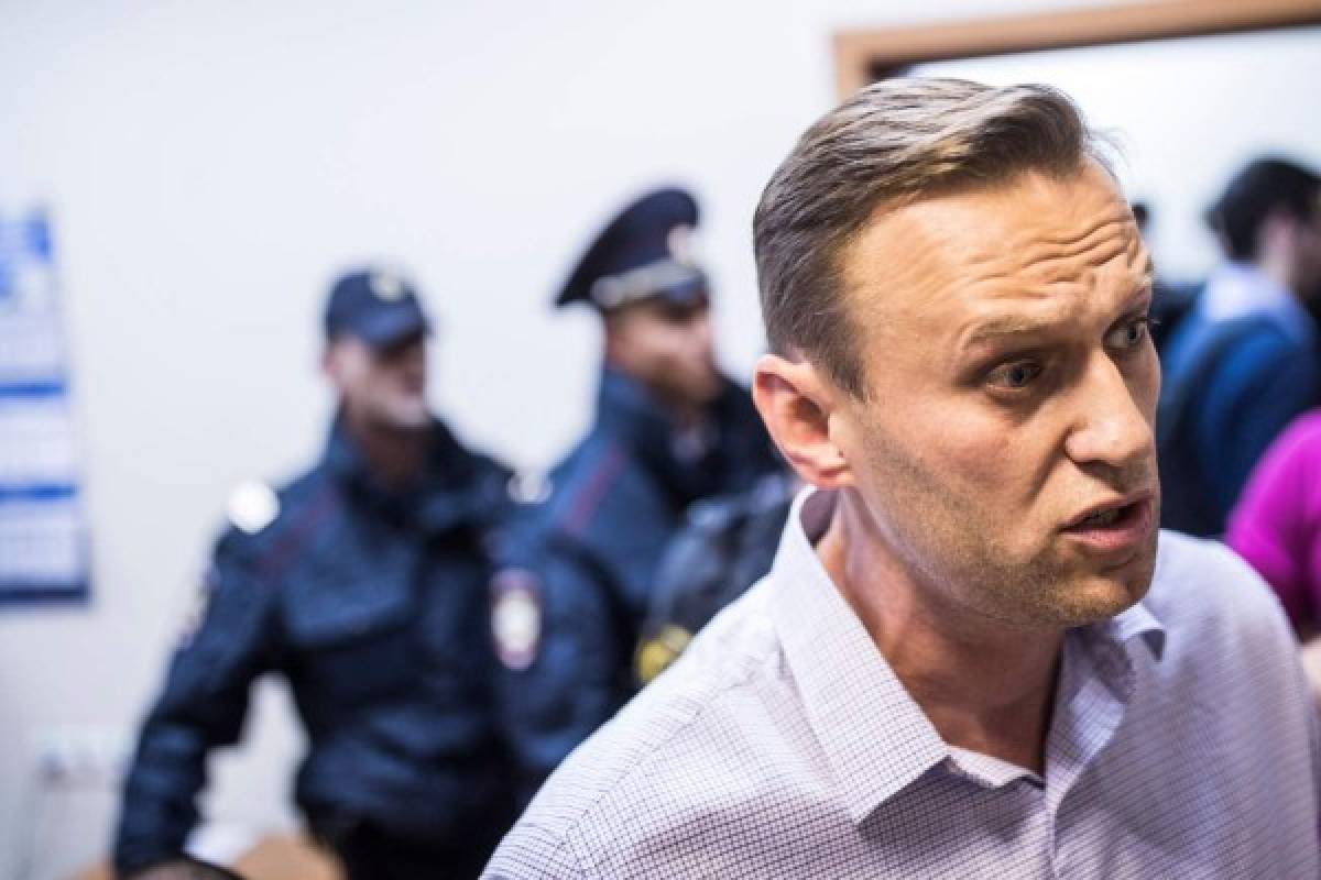 Opositor ruso Alexei Navalny, condenado a 20 días de prisión