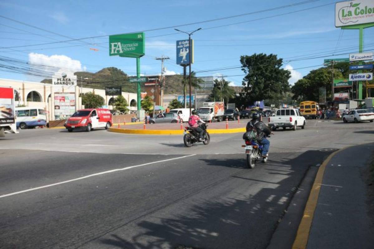 Analizan eliminar la rotonda en la salida al sur de la capital de Honduras