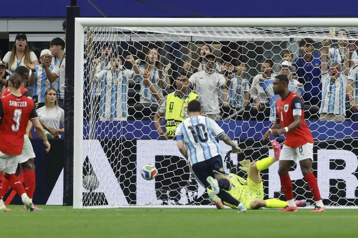 No se vio: Lionel Messi no solo rompió un récord ante Austria en el Mundial United 2026