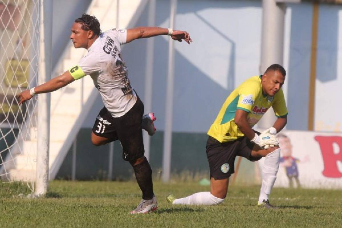 Lluvia de goles en Juticalpa, pero el triunfo se lo lleva el Honduras Progreso 4-3 ante Juticalpa