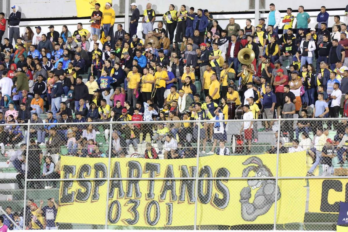 En fotos: Génesis empata en el último minuto y así se vivió el ambiente en Comayagua