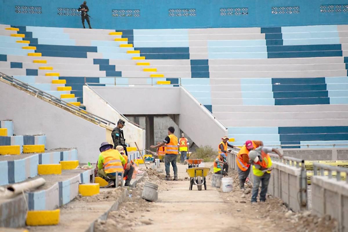 ¡Ya casi! Así está quedando el estadio Ceibeño el cual está a punto de la reapertura