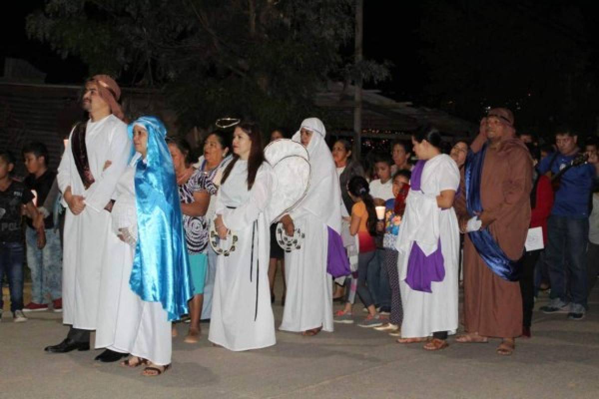 Posadas en la capital de Honduras reviven el nacimiento del Niño Jesús