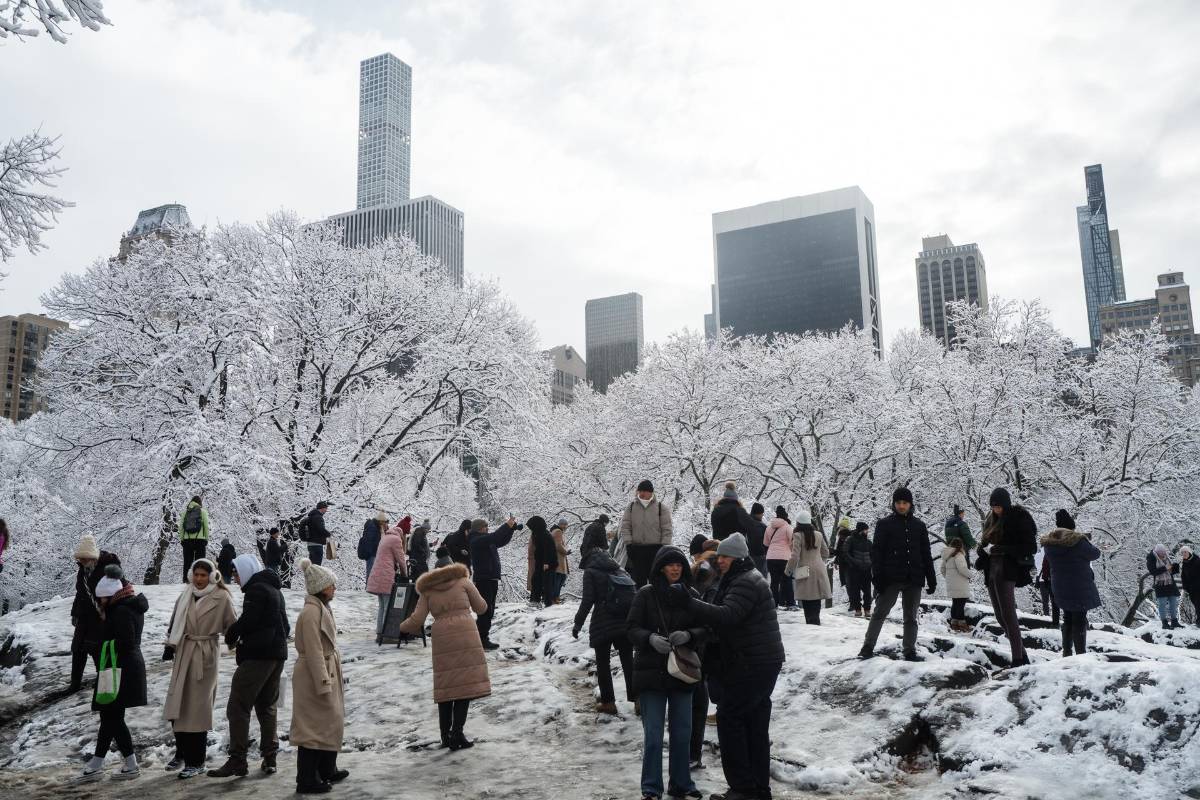 Tormenta de nieve afecta Nueva York: vuelos suspendidos y alerta en los cinco distritos