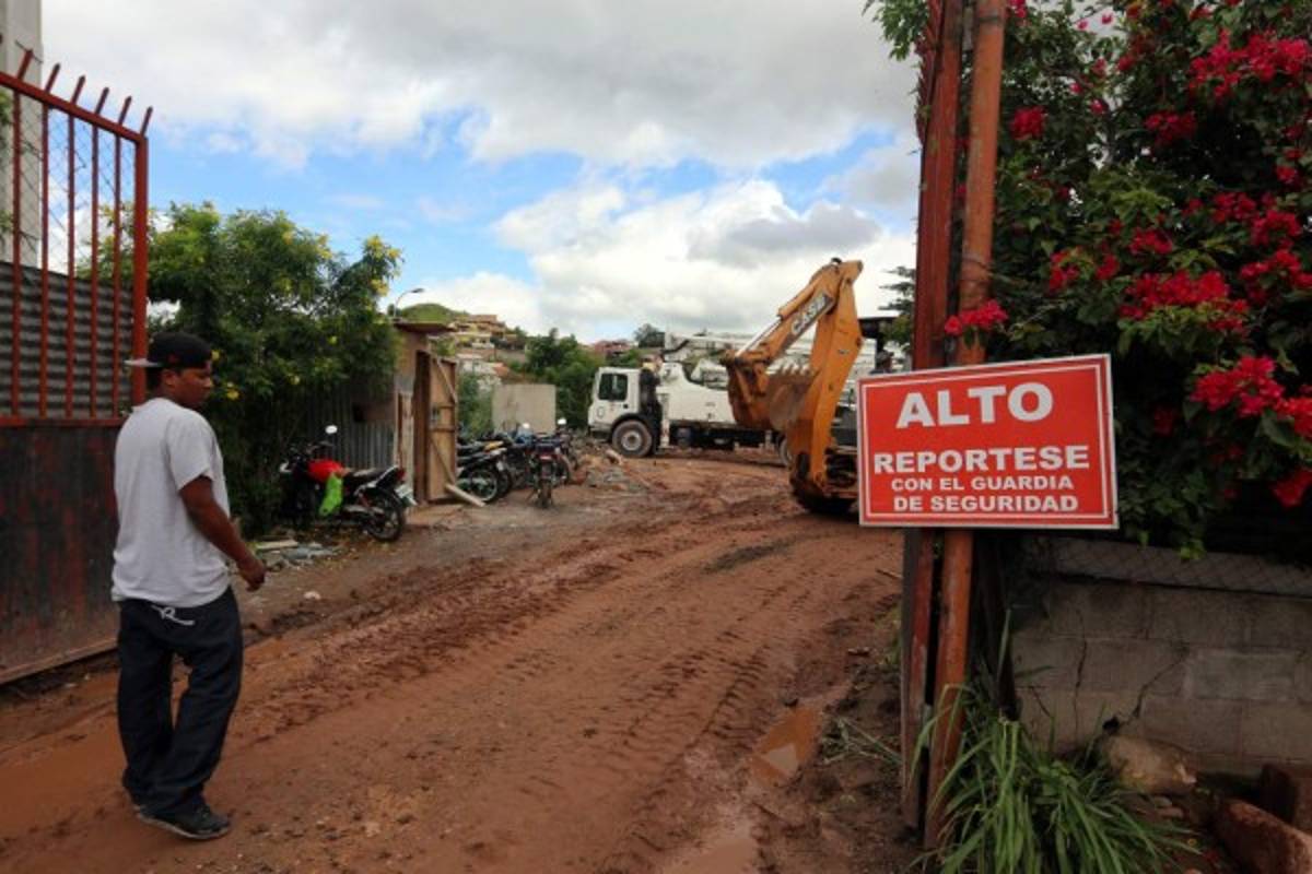 Pobladores reclaman predio en Tegucigalpa