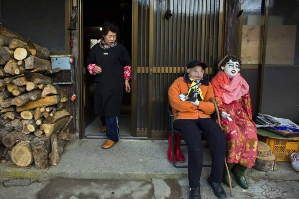Nagoro, un pueblo japonés donde hay más muñecos que personas