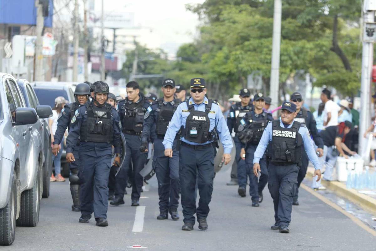 Honduras vs Costa Rica: la seguridad para el partido de eliminatoria en el Morazán