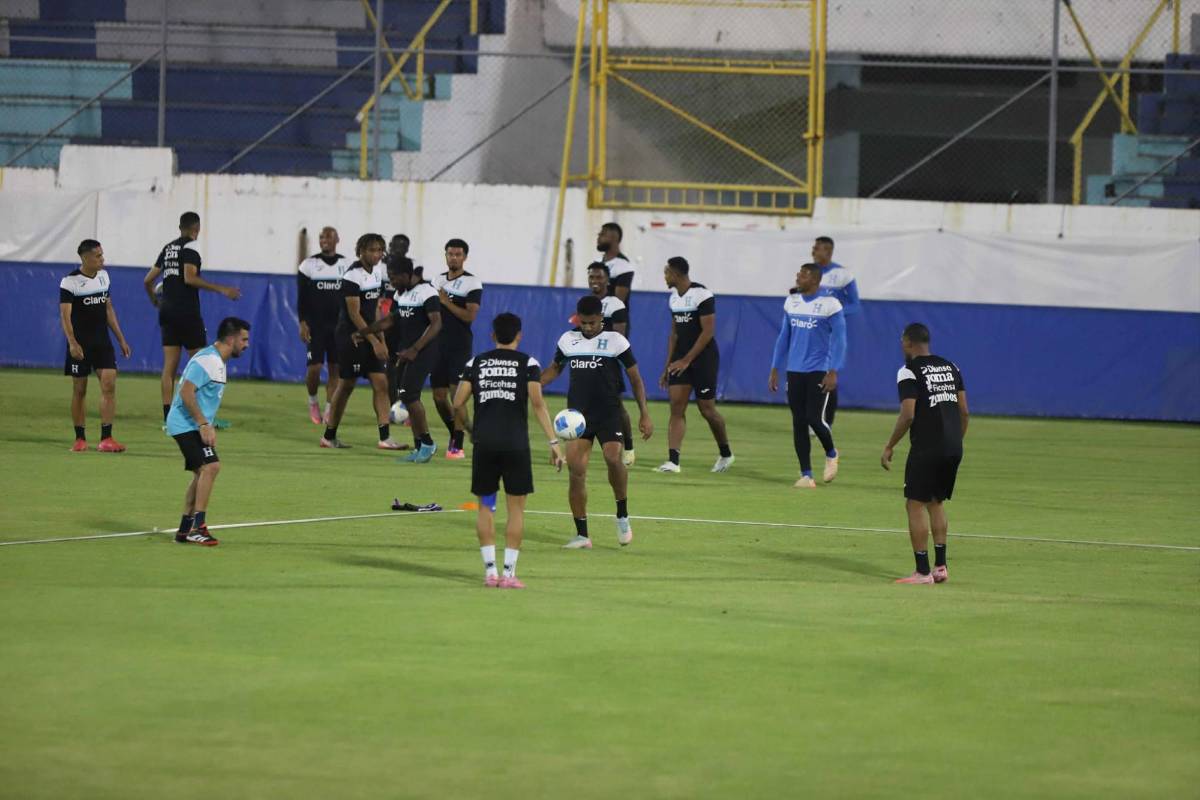 La Bicolor afinó los cañones: Así fue el último entreno de Honduras previo a enfrentar a Costa Rica