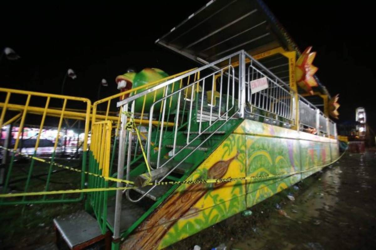 Tormenta eléctrica mata a dos jovencitas en parque de diversiones de San Lorenzo