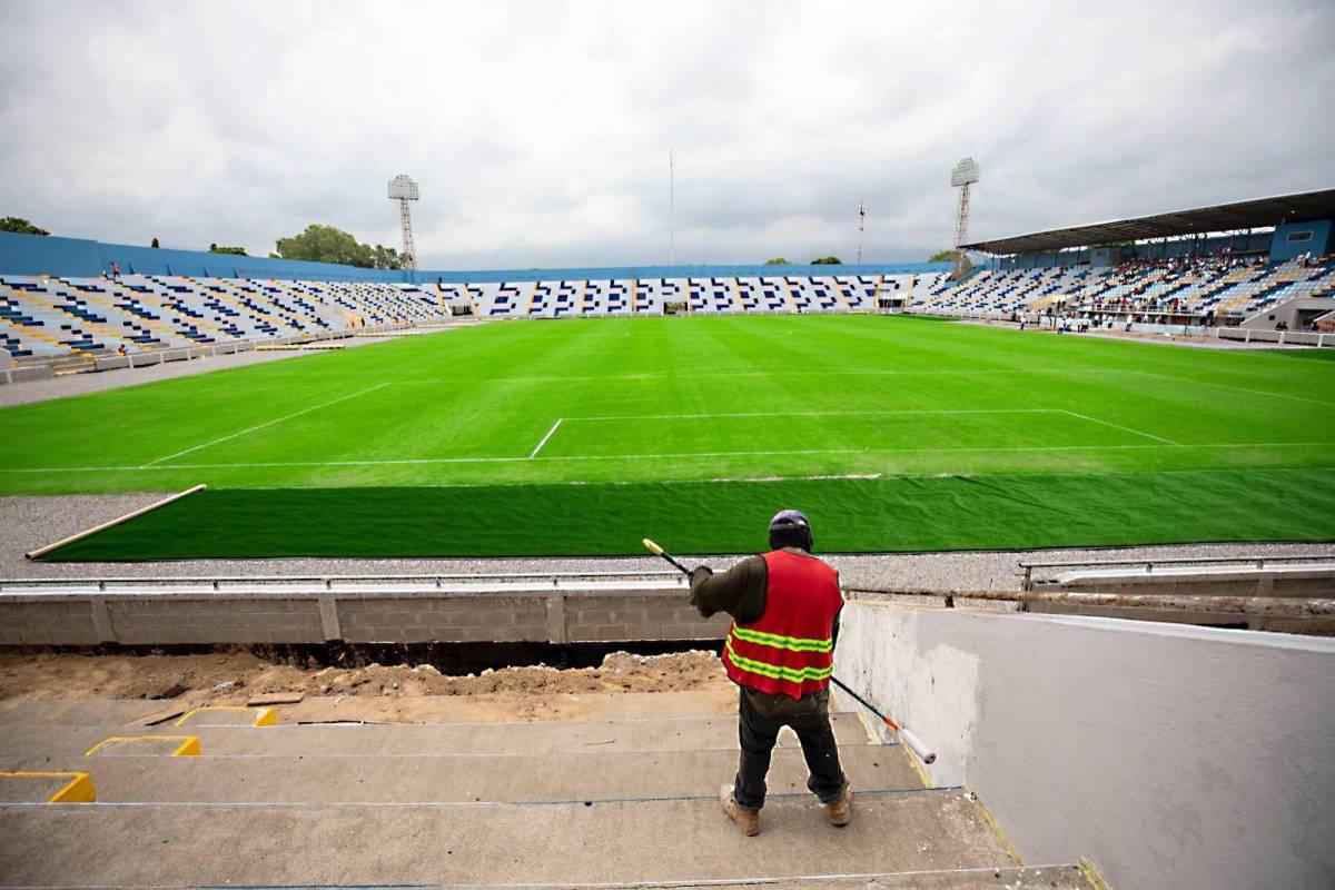¡Ya casi! Así está quedando el estadio Ceibeño el cual está a punto de la reapertura
