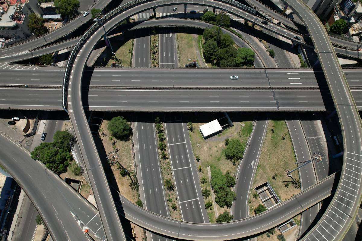 Las calles están vacías.