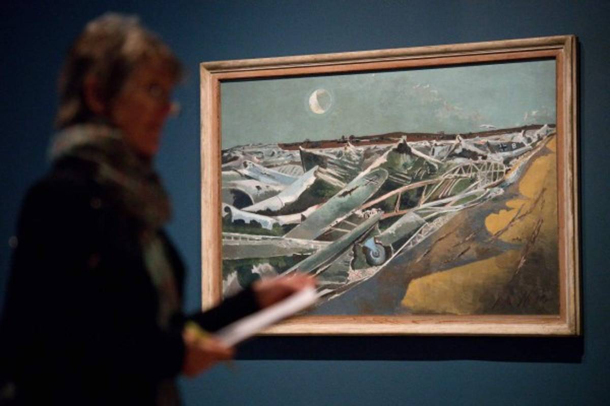 El surrealismo de Paul Nash en Londres