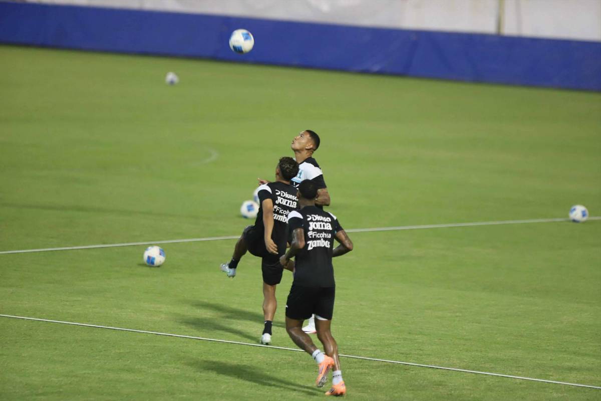 La Bicolor afinó los cañones: Así fue el último entreno de Honduras previo a enfrentar a Costa Rica