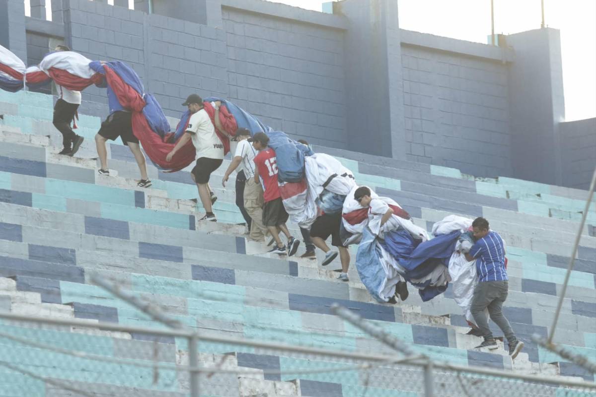 Las bellas chicas en el Morazán, alarma en el Olimpia y el pedido de un aficionado