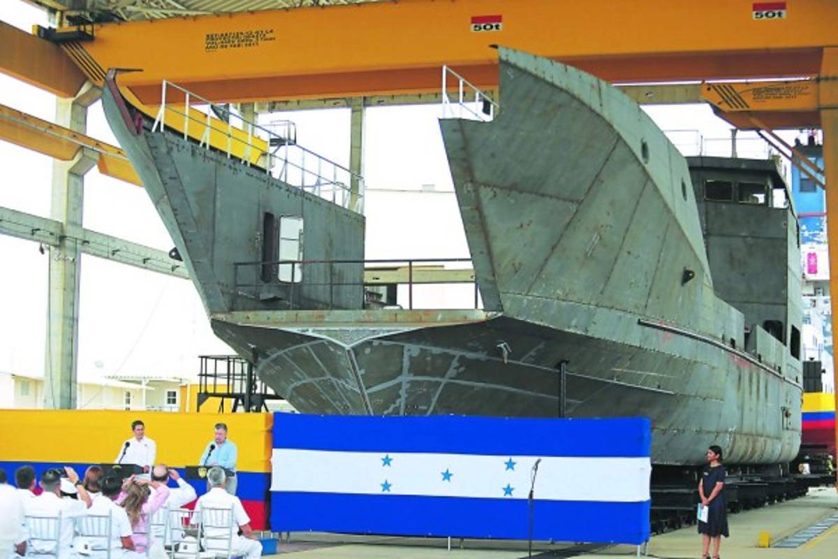Buque ya zarpó de Colombia y llega el próximo sábado a Honduras